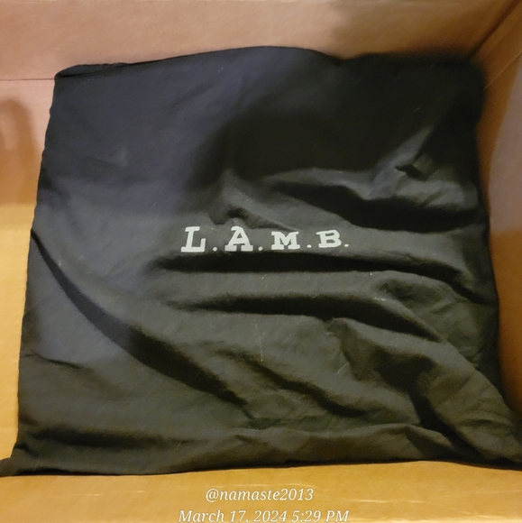 L.A.M.B. by Gwen Stefani Leather Convertable Clutch / Laptop / Handbag #728 - Picture 17 of 17